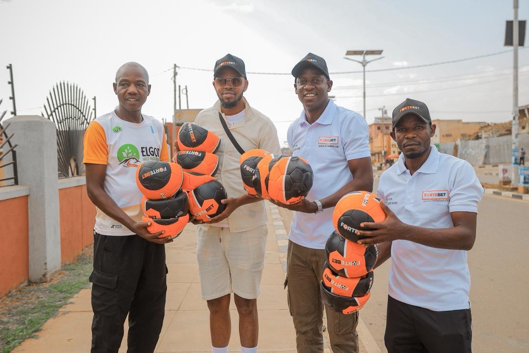FORTEBET POWERS MBALE SOCCER TALENTS WITH BALLS